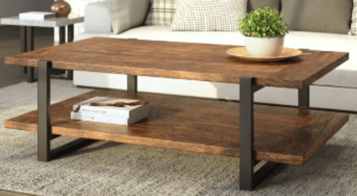 Solid Hardwood Accent Table